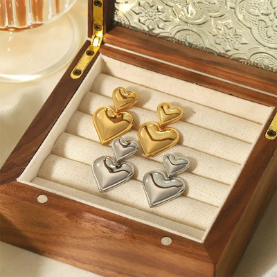 Dressberry Earrings for girls women korean stylish Studs golden ear rings Anti Tarnish Alloy, Metal, Stainless Steel Plug Earring, Stud Earring, Drops & Danglers, Hoop Earring, Earring Set Dressberry Earrings for girls women korean stylish Studs golden ear rings Anti Tarnish Alloy, Metal, Stainless Steel Plug Earring, Stud Earring, Drops & Danglers, Hoop Earring, Earring Set