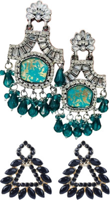 SKG Fashions Simple Elegant Versatile Earring Set for Women Alloy Earring Set