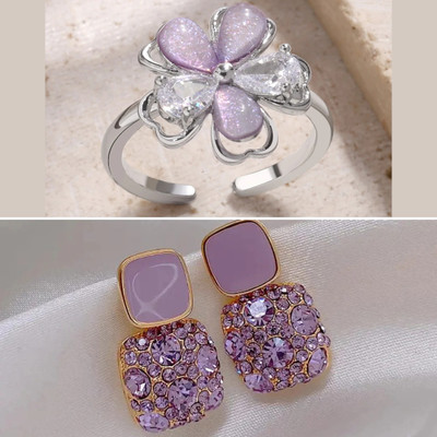 estailo fashion Alloy Multicolor Jewellery Set(Pack of 2)