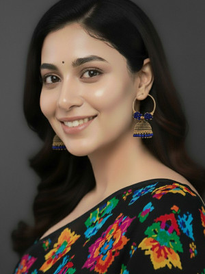 alysa Bridal Wedding Traditional Gold Pearl Jhumkas/ Jhumka/ Jhumki Earrings For Women Girls Alloy Jhumki Earring