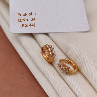 EMINENT TRADERS EG-44 ET Cubic Zirconia Brass Stud Earring