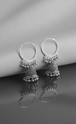 Artful Traditional Classy Women & Girl New Stylish Earring German Silver Jhumki Earring