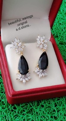 AKSVENTURE Earrings for Womens Ethnic Collection With Diamond Studded Alloy Stud Earring