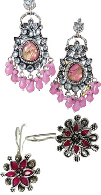 SKG Fashions Simple Elegant Versatile Earring Set for Women Alloy Earring Set
