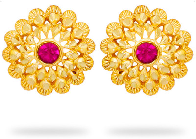 DRASHTI Workerwear Brass Stud Earring