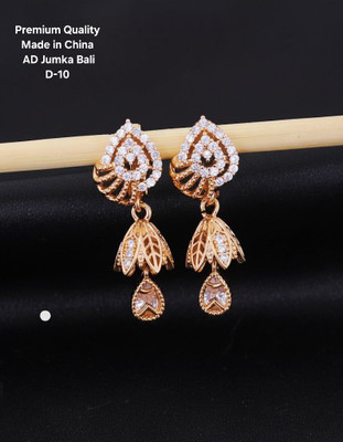 JB JEWELLERY Traditonal Light Weight Earrings for Girl & Women Alloy Jhumki Earring Brass Jhumki Earring