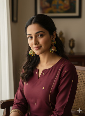Kanvi collection Traditonal Ethnic Studded Gold Platted For Girl Pearl Alloy Jhumki Earring Metal Earring Set