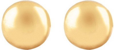 STUDEX 4MM Ball 24K Pure Gold Plated Steel Stud Earring