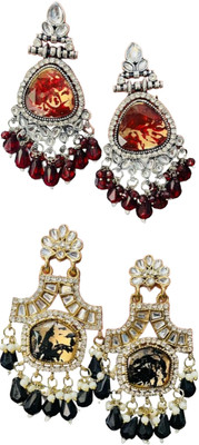 SKG Fashions Simple Elegant Versatile Earring Set for Women Alloy Earring Set