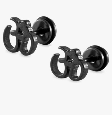 house of common STYLISH OM STUDS Alloy Stud Earring