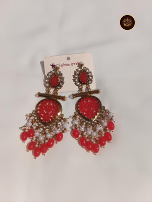 Imitation Mart Chandbali Earing Alloy Chandbali Earring