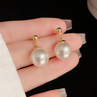 MEENAZ Gold Earrings for women korean earing girls Ear Ring stylish Western design Moti Pearl Alloy, Metal, Zinc, Mother of Pearl Earring Set, Drops & Danglers