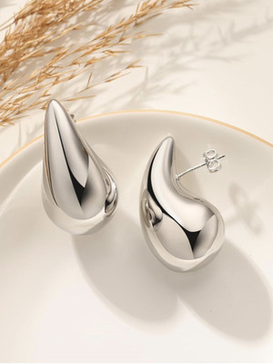 VAGHBHATT ERG-443 Stainless Steel Earring Set
