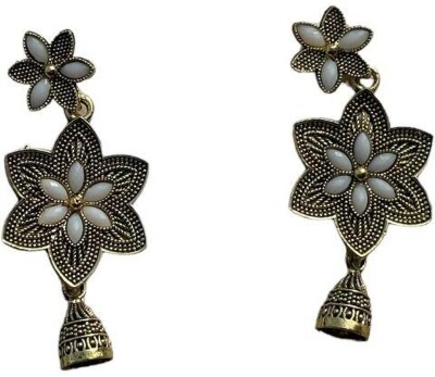 ORNATEGLOW stylish Brass Jhumki Earring, Drops & Danglers