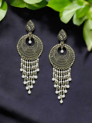 MAHESHWARI FASHION CRAZE New design drops & danglers earrings Beads Alloy Drops & Danglers