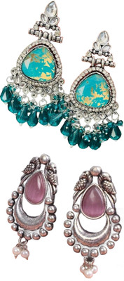 SKG Fashions Simple Elegant Versatile Earring Set for Women Alloy Earring Set