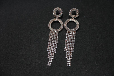 vishwanath Rose01 Crystal Crystal Stud Earring
