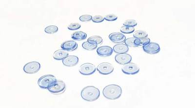 Mntraders (250 Pcs Approx) Extra Soft Premium Ear Buttons For Earrings | Earring Button Silicone Drops & Danglers