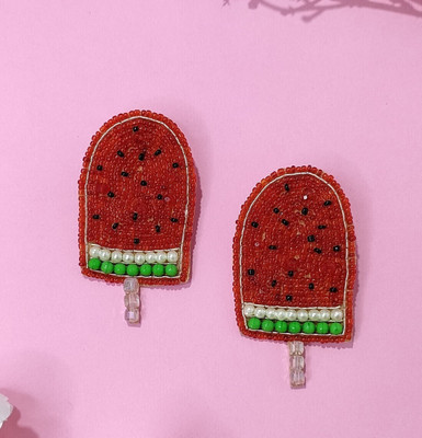 quirkify Quirky icecream stick earring earring Fabric Earring Set