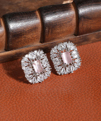 Bhagya Lakshmi Traditional Crystal Alloy Stud Earring