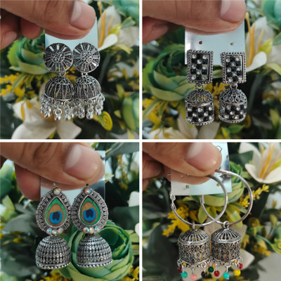 SARTHAK ROYAL Alloy Stud Earring, Jhumki Earring, Hoop Earring