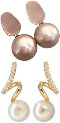Celestique Stylish Fashionable Latest Cuffs Earrings for Women Girls Alloy Earring Set