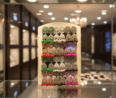 KARMAKAR CREATION JHUMKA 12 SET Alloy Jhumki Earring