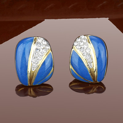 Estele Crystal Alloy Stud Earring