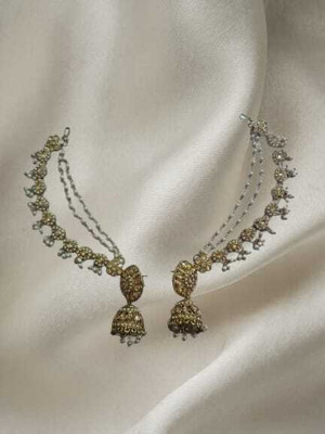 Elique Hub Traditional Bahubali Jhumka Earrings for Women & Girls Alloy Jhumki Earring