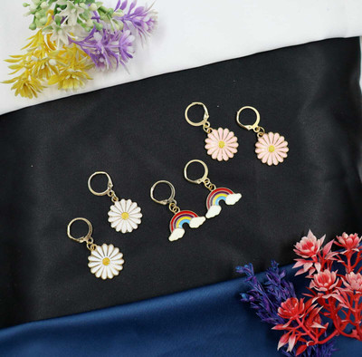 ELCETRATD JEWELLERY Radiant Harmony: Exquisite Earring Set Collection Brass Stud Earring