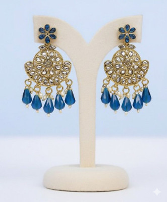 Fashion Didi Chandbali Earrings for girl & womens Crystal Alloy Chandbali Earring