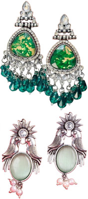 SKG Fashions Simple Elegant Versatile Earring Set for Women Alloy Earring Set