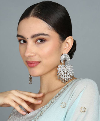 Mystory MIRROR EARRINGS Beads Alloy Stud Earring