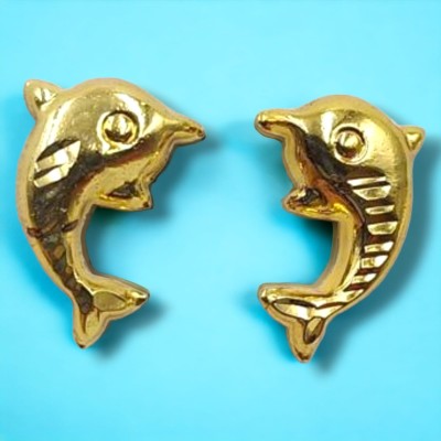 Harsh Z house Lucknow M6 H Copper Stud Earring