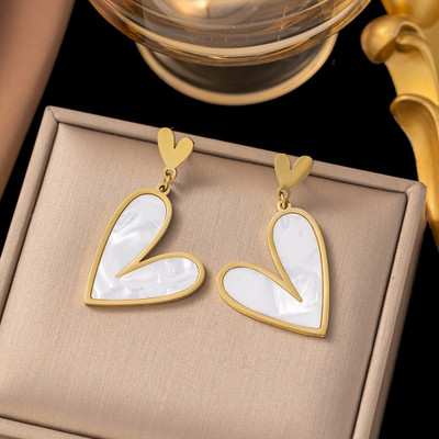 MYKI Casual Stainless Steel Earrings For Women & Girls Stainless Steel Drops & Danglers