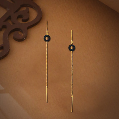 DRASHTI Workerwear Brass Stud Earring