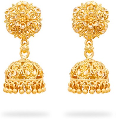 arch fashion Traditional Premium Quality Screw Back Earrings Brass Jhumki Earring