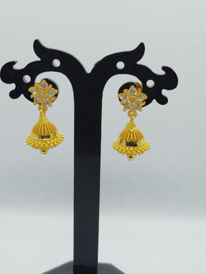 Vivaana FORMING JIMKI Cubic Zirconia Alloy Jhumki Earring