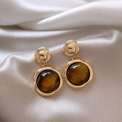 ANOUK Flower Earrings for women korean long earring girl Moti Ear Ring stylish western Cubic Zirconia, Beads, Diamond Gold, Alloy, Mother of Pearl, Stone Drops & Danglers, Earring Set ANOUK Flower Earrings for women korean long earring girl Moti Ear Ring stylish western Cubic Zirconia, Beads, Diamond Gold, Alloy, Mother of Pearl, Stone Drops & Danglers, Earring Set