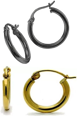 Earchic FK-ComboStuds-04 Stainless Steel Hoop Earring