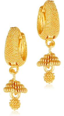 Vivaana Everyday wear ( Pack of -2 pair Earring) Alloy, Brass Hoop Earring