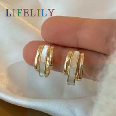 LifeLily Stylish Korean Earring for girls | Women Earrings | Alloy Earring Set Alloy Earring Set