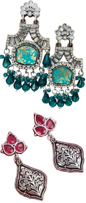 SKG Fashions Simple Elegant Versatile Earring Set for Women Alloy Earring Set