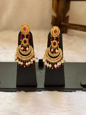 Earings Earrings_12 Pearl Alloy Earring Set