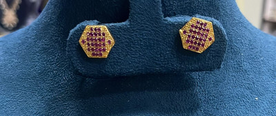 gvg 2B-871 Cubic Zirconia Alloy Stud Earring