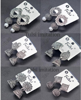 tulsi imitation Stylish & Trendy Alloy Earring Set