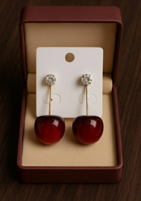 MBCOLLECTIONS AN CHRY Alloy Jhumki Earring