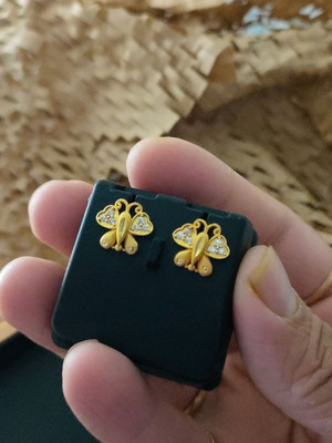 SUGHOSH Stylish & Trendy Gold Earrings Alloy Earring Set