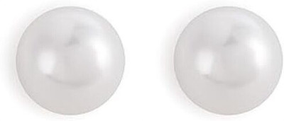CLEO Be Bold Be You CLEO - Lustre White Pearl Stud Earrings | Korean White Pearl Button Stud Earring Alloy Stud Earring, Earring Set