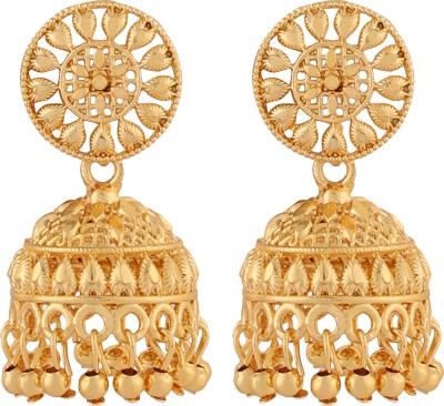 Bhagya Lakshmi Exquisite Traditional Earrings Alloy Jhumki Earring